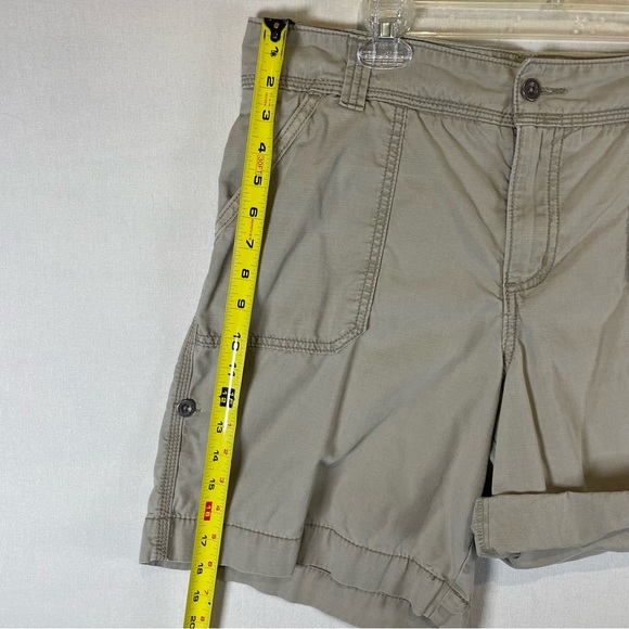 Carhartt Women’s Cargo Shorts Tan Khaki Relaxed Fit Size 14 Cotton - Picture 11 of 12